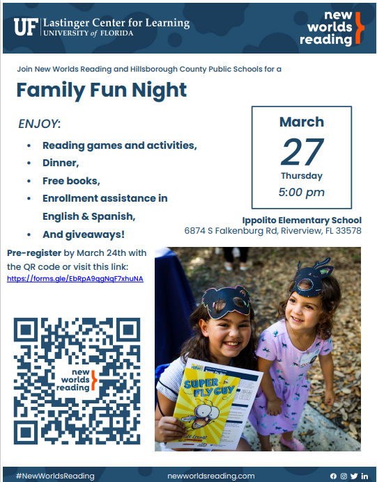  Family Fun Night March 27th